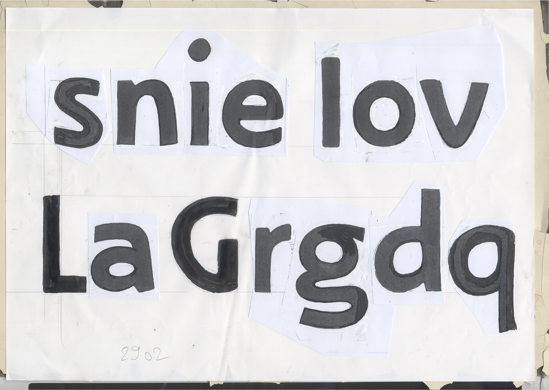 sans-serif drawings