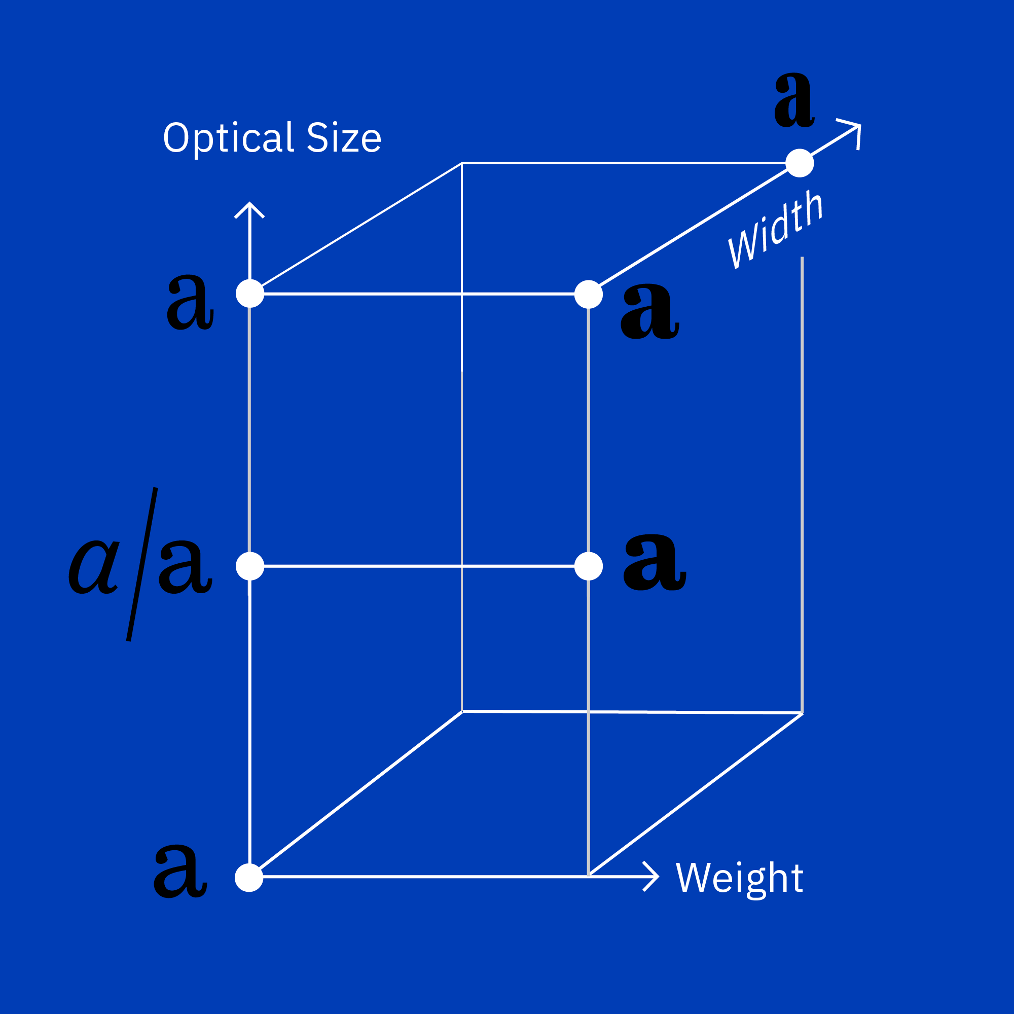 designspace of the type family